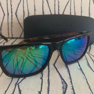 NIB Men's Nautica Polarized Sunglasses NEW